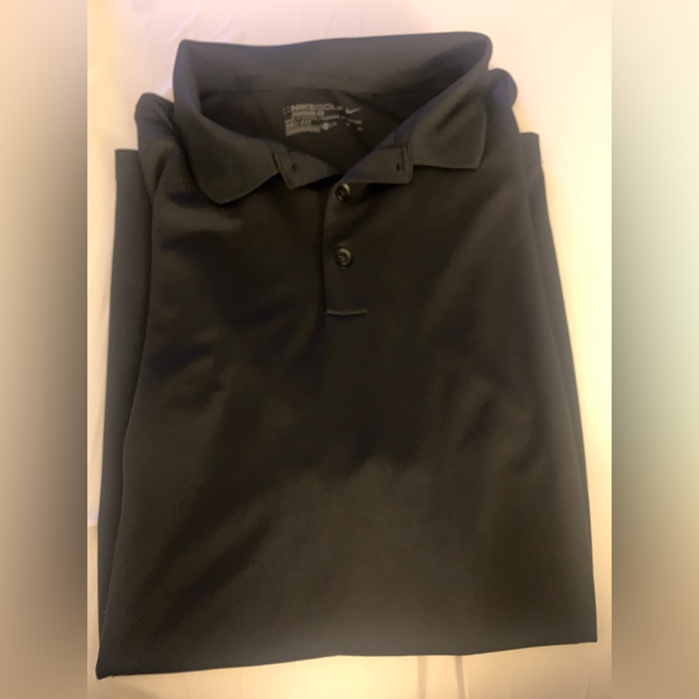 Nike Gold Dri Fit Polo XL Amazing Condition